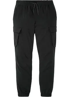 Pantalon Regular extensible avec poches cargo, Straight, bonprix