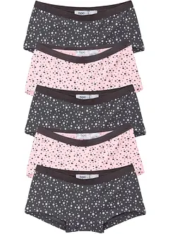 Lot de 5 culottes fille, bonprix