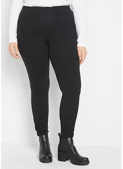 Legging avec large empiècement confortable à la taille et détail fronce, bonprix