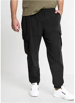 Pantalon Regular extensible avec poches cargo, Straight, bonprix