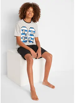 Lot de 2 pyjashorts coton, bonprix