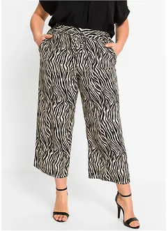 Jupe-culotte imprimée en viscose, bonprix