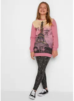 Sweat-shirt et legging fille (Ens. 2 pces.), bonprix