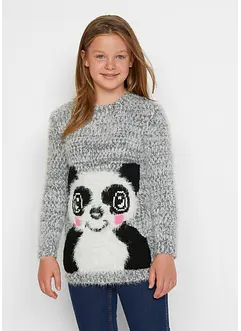 Pull en maille duveteuse, bonprix