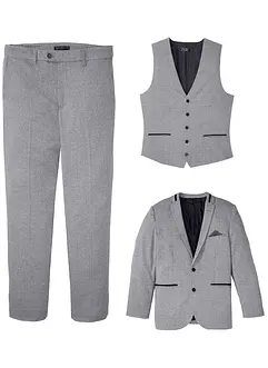 Costume 3 pièces, Regular Fit, bonprix