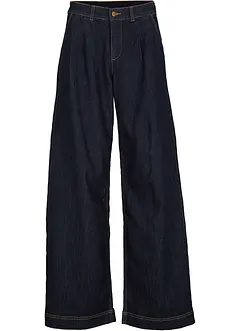 Jean large à taille haute élastiquée, bonprix