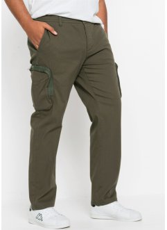 Pantalon cargo extensible avec poches zippées, Regular Fit, RAINBOW