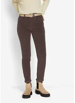 Pantalon velours côtelé avec stretch Skinny, bonprix