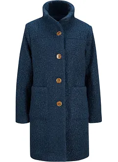 Manteau en bouclé avec poches, bonprix