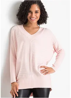 Pull côtelé oversize, bonprix