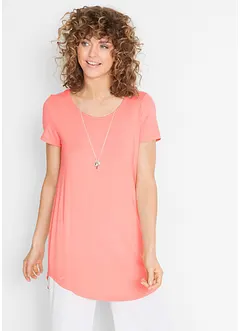 T-shirt long en viscose douce, bonprix