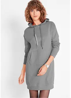 Robe sweat à capuche en coton, bonprix