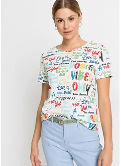 T-shirt doux en viscose mélangée, bonprix