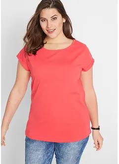 T-shirt coton, manches courtes, bonprix