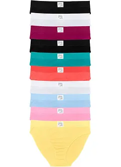 Lot de 10 slips, bonprix