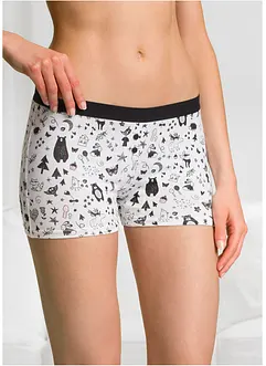 Lot de 4 boxers femme, bonprix