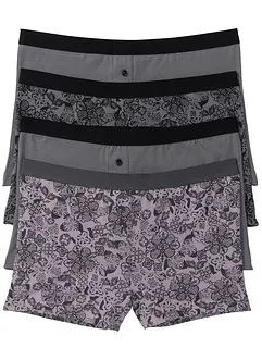 Lot de 4 boxers femme, bonprix