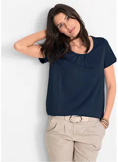 T-shirt coton à manches courtes, bonprix