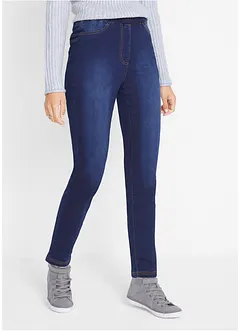 Jegging taille haute en matière thermique légèrement élastique, taille confortable, bonprix