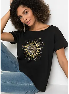 T-shirt avec découpe, bonprix