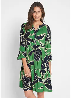 Robe étagée en viscose, bonprix