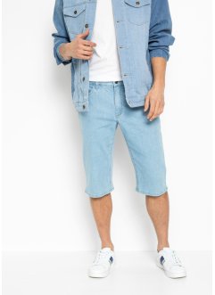 Bermuda long en jean extensible avec taille confortable, Regular Fit, John Baner JEANSWEAR