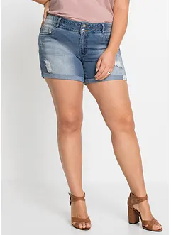 Short en jean taille mi-haute, bonprix