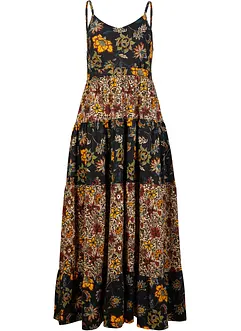Robe longue à volants, bonprix