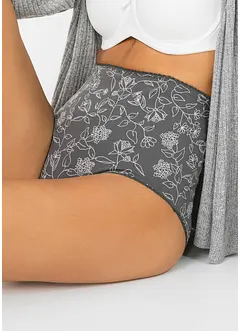 Lot de 4 slips taille haute, bonprix