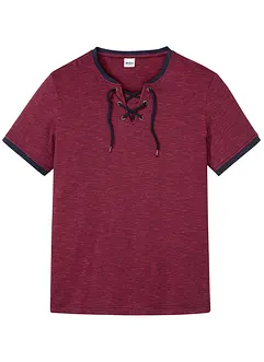 T-shirt avec laçage, bonprix