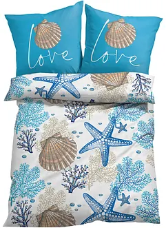 Parure de lit à imprimé marin, bonprix
