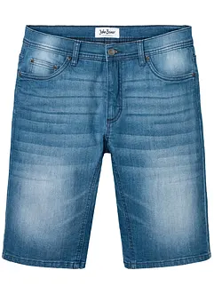 Bermuda en jean extensible avec entrejambe renforcé, Regular, bonprix