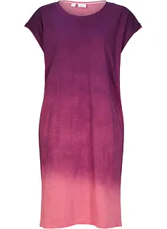 Robe T-shirt avec dégradé de couleur, bonprix