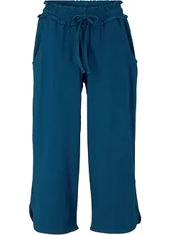 Jupe-culotte large en jersey, longueur 3/4 avec ceinture élastiquée, bonprix