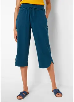 Jupe-culotte large en jersey, longueur 3/4 avec ceinture élastiquée, bonprix