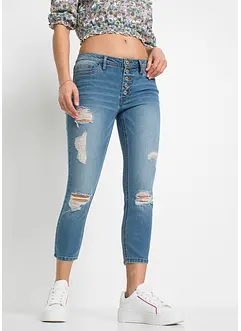 Jean Skinny destroyed raccourci, bonprix