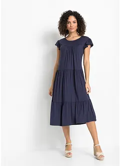 Robe midi en viscose, bonprix