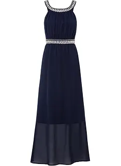 Robe longue avec strass, bonprix