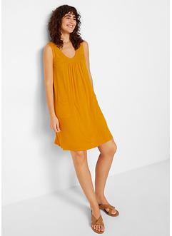 Robe courte en jersey avec poches, coloris unis, bpc bonprix collection