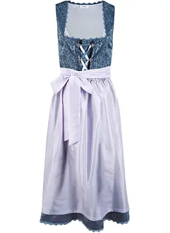 Dirndl longueur midi avec tablier (ens. 2 pces.), bonprix
