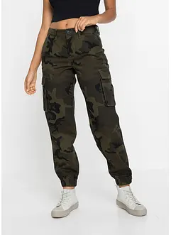 Pantalon cargo avec imprimé camouflage, bonprix