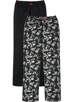 Lot de 2 pantalons de pyjama, bonprix