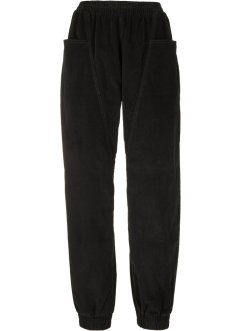 Pantalon confortable en velours côtelé avec grandes poches et taille élastiquée, bpc bonprix collection
