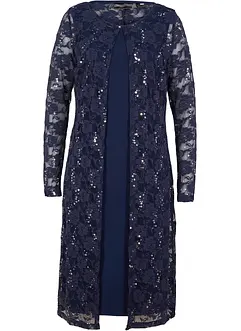 Robe à dentelle (ens. 2 pces), bonprix