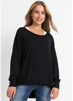 T-shirt long et top (Ens. 2 pces.), bonprix