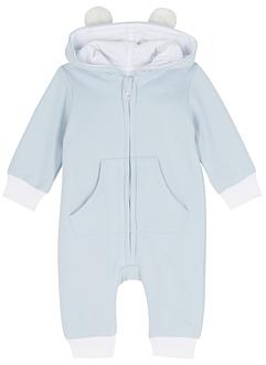 Combinaison sweat bébé avec capuche en coton, bpc bonprix collection