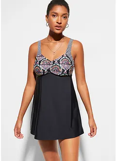 Tankini long (ens. 2 pces), bonprix