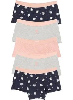 Lot de 5 culottes fille, bonprix