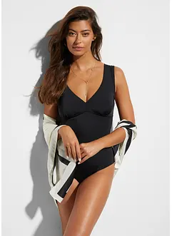 Maillot 1 pièce sculptant, maintien fort, bonprix