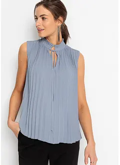 Top blouse plissé, bonprix